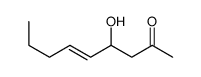 4-hydroxynon-5-en-2-one结构式