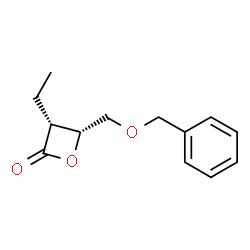 2-Oxetanone,3-ethyl-4-[(phenylmethoxy)methyl]-,(3R,4R)-(9CI) picture