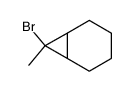 7-bromo-7-methylbycyclo[4.1.0]heptane结构式