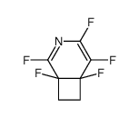 1,2,3,5,6-pentafluoro-4-azabicyclo[4.2.0]octa-2,4-diene结构式