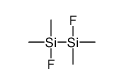 fluoro-[fluoro(dimethyl)silyl]-dimethylsilane Structure