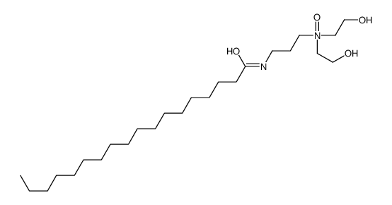 N-[3-[bis(2-hydroxyethyl)amino]propyl]stearamide N-oxide Structure