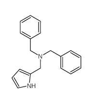 1H-Pyrrole-2-methanamine,N,N-bis(phenylmethyl)- structure