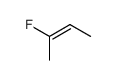 (E)-2-fluoro-2-butene Structure