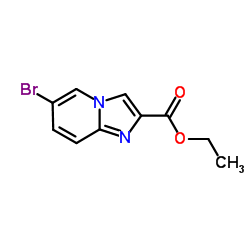 Ethyl 6-bromoimidazo[1,2-a]pyridine-2-carboxylate Structure