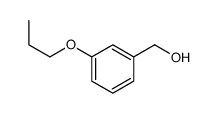 (3-Propoxyphenyl)methanol Structure