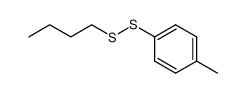 1-butyl p-tolyl disulfide结构式