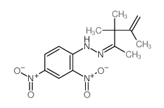 2,4-dinitro-N-(3,3,4-trimethylpent-4-en-2-ylideneamino)aniline picture