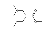 methyl 2-[(dimethylamino)methyl]hexanoate Structure