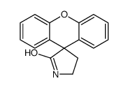 spiro[pyrrolidine-3,9'-xanthene]-2-one结构式