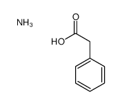 Ammonium phenyl acetate Structure