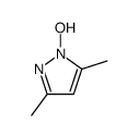 3,5-Dimethyl-1-hydroxypyrazole结构式
