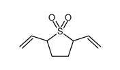 2,5-bis(ethenyl)thiolane 1,1-dioxide结构式