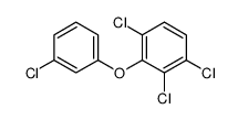 1,2,4-trichloro-3-(3-chlorophenoxy)benzene Structure