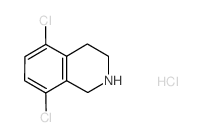 5,8-Dichloro-1,2,3,4-Tetrahydroisoquinoline Hydrochloride Structure