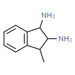 1H-Indene-1,2-diamine,2,3-dihydro-3-methyl-结构式