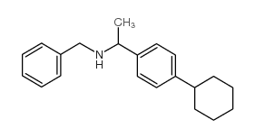 BENZYL-[1-(4-CYCLOHEXYLPHENYL)ETHYL]AMINE structure