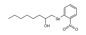 1-((2-nitrophenyl)selanyl)octan-2-ol结构式
