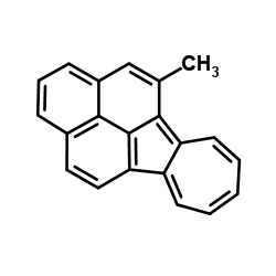 5-Methylazuleno[1,2,3-cd]phenalene Structure