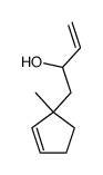 2-Cyclopentene-1-ethanol,alpha-ethenyl-1-methyl-(9CI)结构式