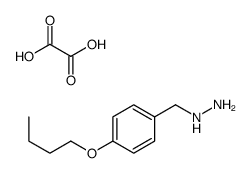 (4-butoxyphenyl)methylhydrazine,oxalic acid结构式