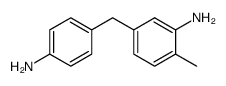 5-[(4-aminophenyl)methyl]-o-toluidine Structure
