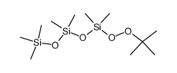 1-(tert-butyldioxy)heptamethyltrisiloxane结构式