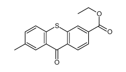 ethyl 7-methyl-9-oxo-9H-thioxanthene-3-carboxylate structure