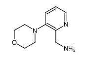 C-(3-Morpholin-4-yl-pyridin-2-yl)-Methylamine Structure
