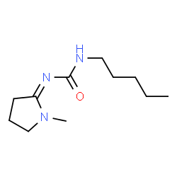 Urea, (1-methyl-2-pyrrolidinylidene)pentyl- (9CI)结构式