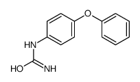 (4-phenoxyphenyl)urea结构式