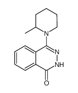 4-(2-methylpiperidino)-1(2H)-phthalazinone Structure