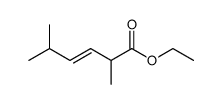 ethyl (E)-2,5-dimethylhex-3-enoate结构式