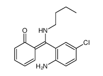 Phenol, 2-((2-amino-5-chlorophenyl)(butylimino)methyl)- picture