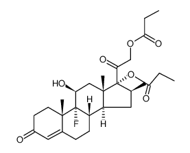 9α-Fluoro-11β,17α,21-trihydroxy-16β-methylpregn-4-ene-3,20-dione 17,21-dipropionate图片