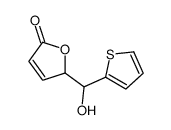 2-[hydroxy(thiophen-2-yl)methyl]-2H-furan-5-one结构式