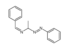 (Z)-1-phenyl-N-(1-((E)-phenyldiazenyl)ethyl)methanimine Structure