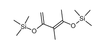 2,2,4,5,8,8-hexamethyl-6-methylene-3,7-dioxa-2,8-disilanon-4-ene结构式