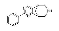 5,9-Methano-5H-pyrimido[4,5-d]azepine, 6,7,8,9-tetrahydro-2-phenyl结构式