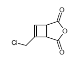 1-Chlormethyl-1-cyclobuten-3,4-carbonsaeureanhydrid Structure