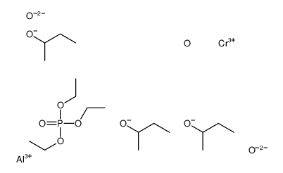 aluminum,butan-2-olate,chromium(3+),dioxosilane,oxygen(2-),triethyl phosphate结构式