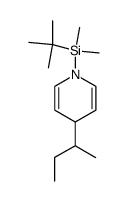 4-(sec-butyl)-1-(tert-butyldimethylsilyl)-1,4-dihydropyridine Structure