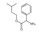 3-methylbutyl 2-amino-2-phenylacetate结构式