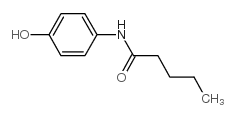N-(4-hydroxyphenyl)pentanamide Structure