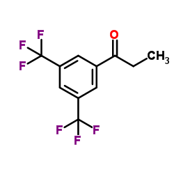 3′,5′-Bis(trifluoromethyl)propiophenone Structure