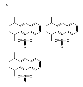 aluminium tris(diisopropylnaphthalenesulphonate)结构式