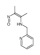 3-nitroso-N-(pyridin-2-ylmethyl)but-2-en-2-amine Structure