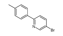 5-BROMO-2-P-TOLYLPYRIDINE结构式
