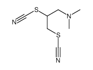 [1-(dimethylamino)-3-thiocyanatopropan-2-yl] thiocyanate Structure