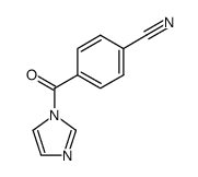 N-(4-cyanobenzoyl)imidazole结构式